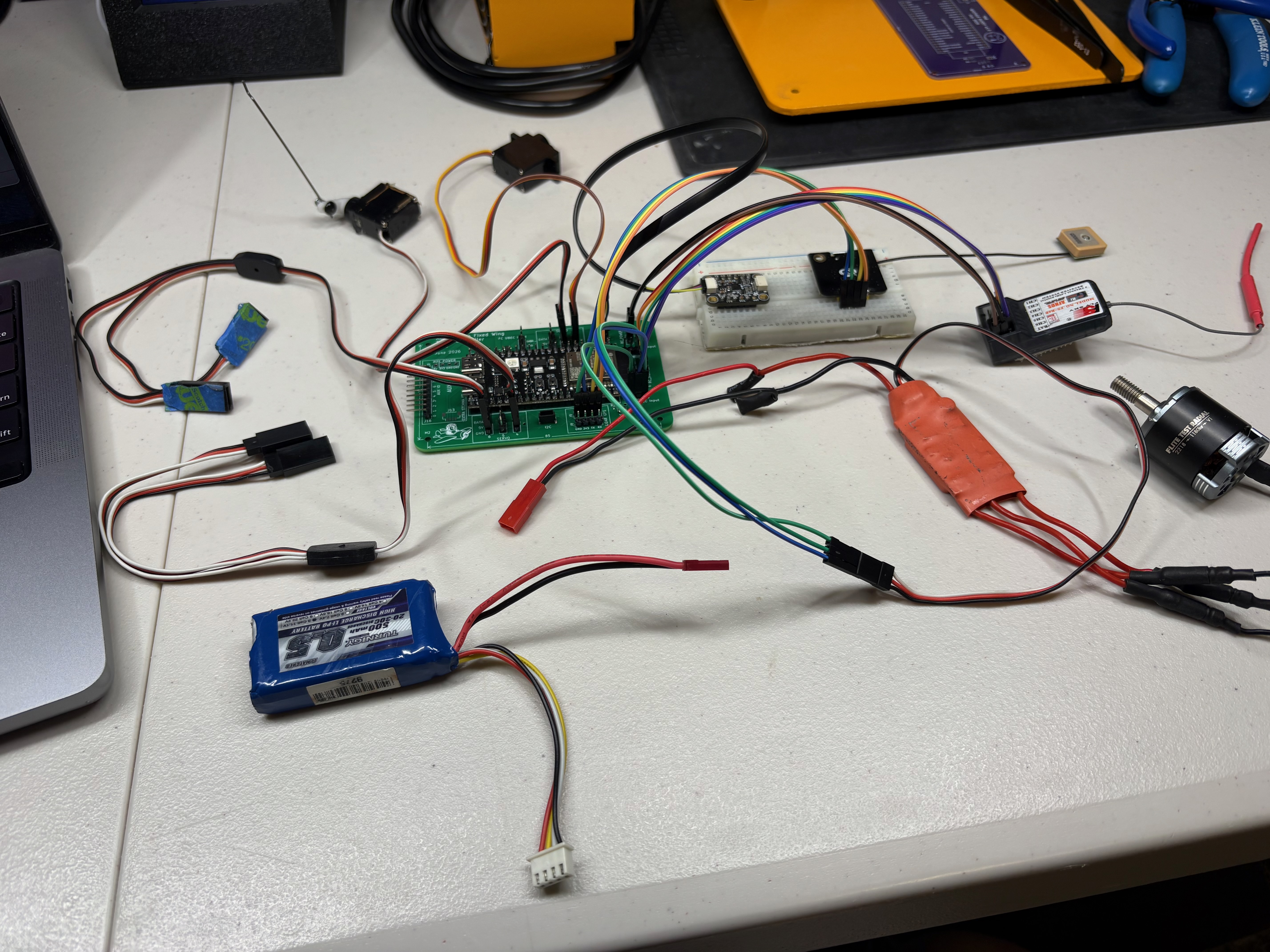Fixed wing flight controller PCB